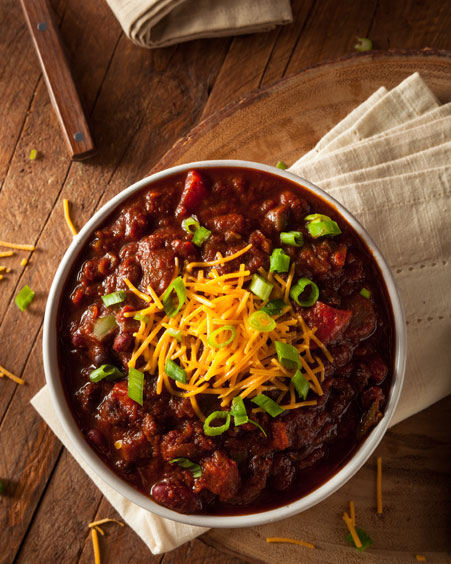Homemade Beef Chili Con Carne